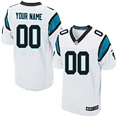 Men Nike Carolina Panthers Customized White Team Color Stitched NFL Elite Jersey,baseball caps,new era cap wholesale,wholesale hats